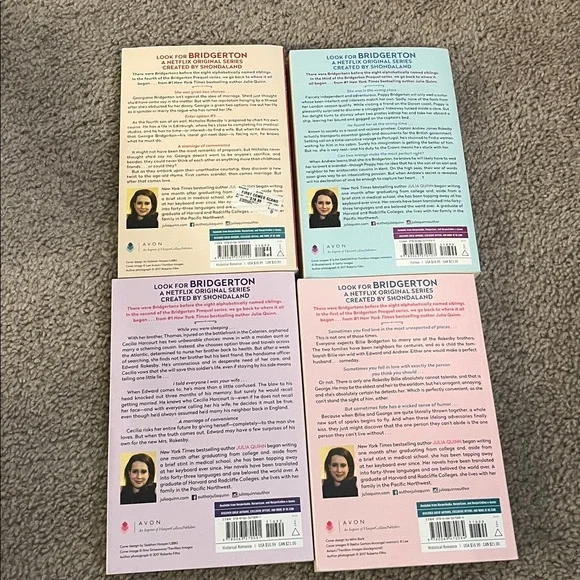 Bridgerton Prequel Book Set by Julia Quinn - Picture 2 of 2